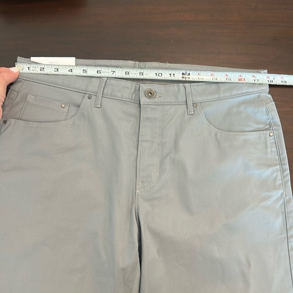 Calvin Klein Slim Fit Stretch Grey Pants Men Size 34 x 32 - Picture 3 of 16